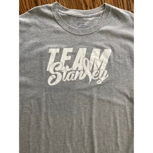 Heathered gray TEAM STANLEY unisex T-shirt